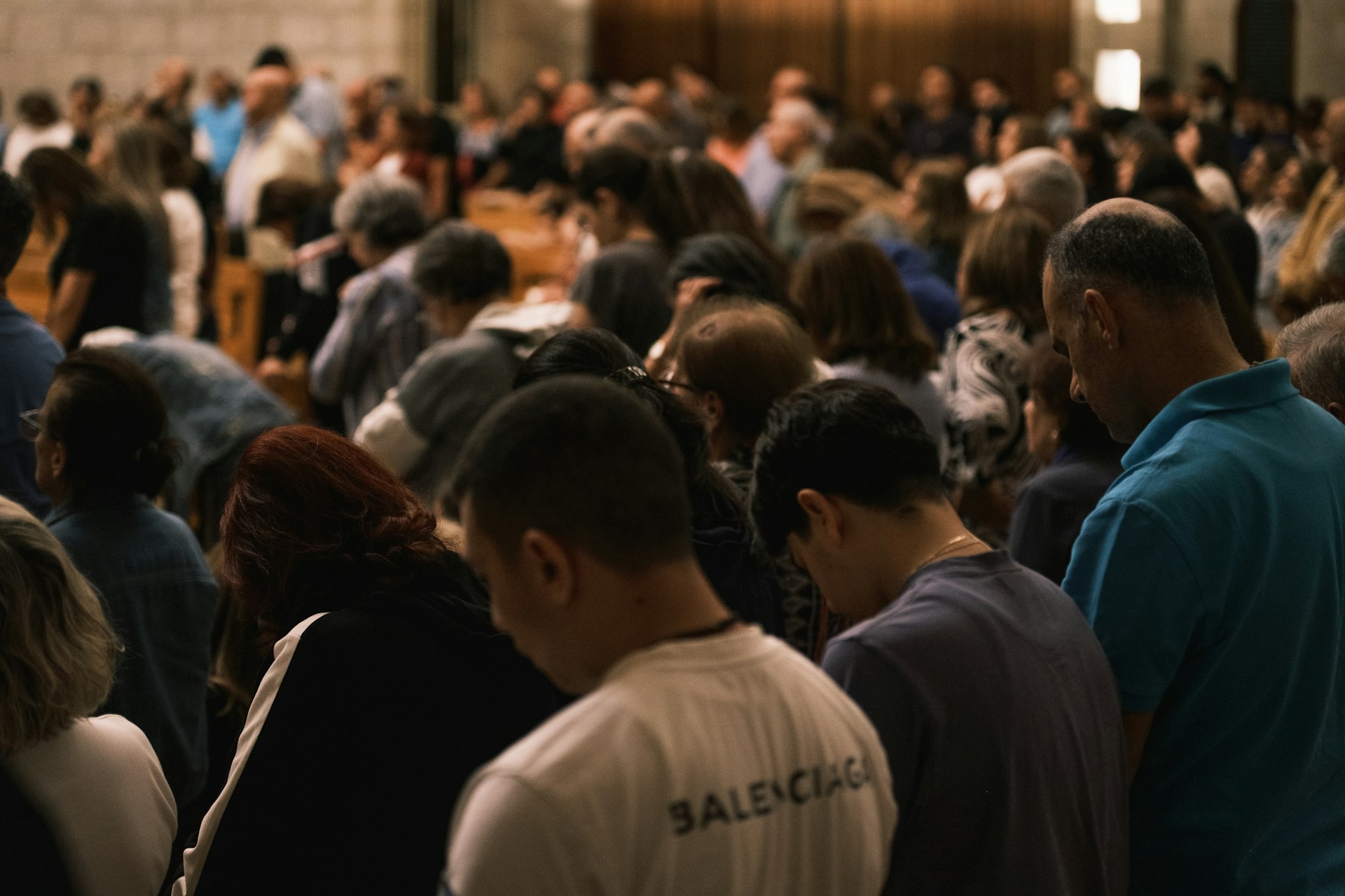 Picture of memorial service